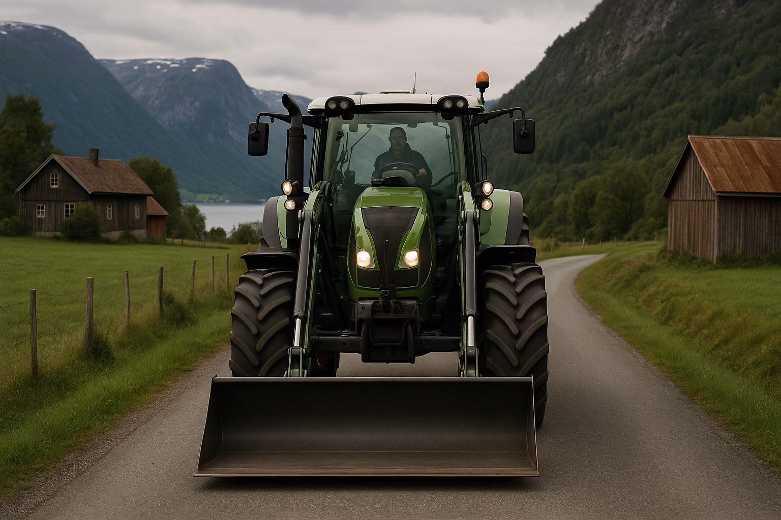 Eksempel på Traktor T-spørsmål i Eteo